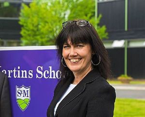 Sue Lovecy, headteacher of St Martins school, is backing the move