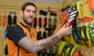 Danny on the day he was unveiled to the media