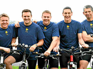 Supporting image for story: Fliers to get on their bikes for Legion cash