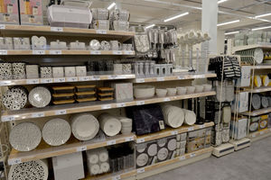 The store also sells kitchen essentials.