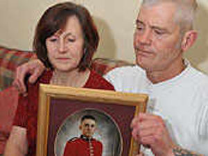 Supporting image for story: Soldier's parents suing over son's death