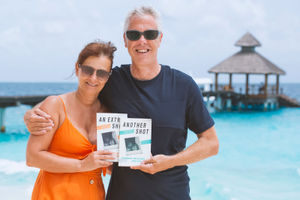 Steve with his partner Tracey