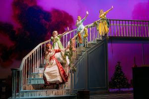 The all female cast of "Pride and Prejudice (sort of)"