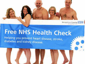 Supporting image for story: Shropshire volunteers feature on NHS Health Check posters