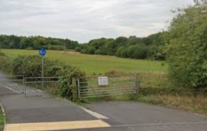 A Google Street View Image Of The Field South Of Radford Bank Stafford Earmarked For Up To 61 New Homes. Free for use by all LDRS partners