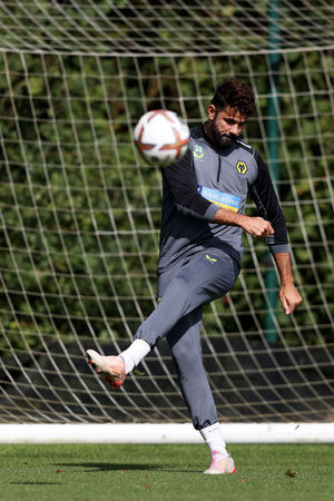 Diego Costa in training (Getty)