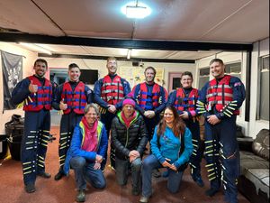 Supporting image for story: Parachute display team takes a leap in the dark to change display history 