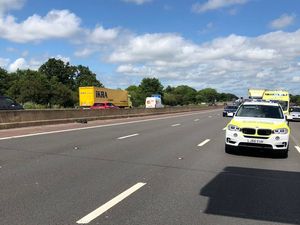 Supporting image for story: M6 closed near Cannock after fatal lorry crash