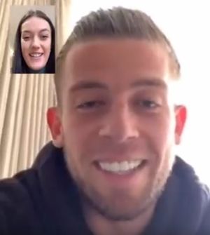 Spurs captain surprised NHS worker 