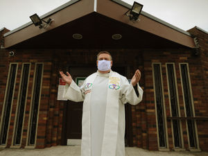 Supporting image for story: Work goes on for places of worship in age of Covid