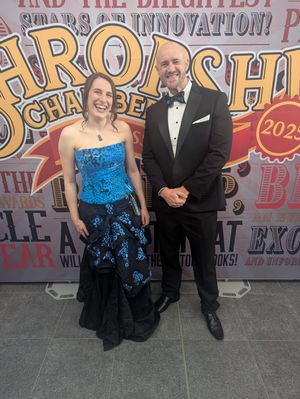 The MyWorkwear Team at the Shropshire Chamber Business Awards