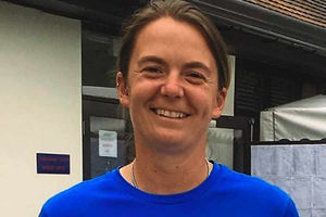 Holly Mowling: The tennis ace has won several national over-35s titles.