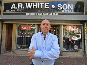 Supporting image for story: 'I am sad to be leaving, but I am proud of this shop and this town': Chris White speaks about family, work and legacy as he prepares for end of Bilston menswear shop