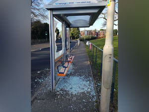 Supporting image for story: Vandals plague bus stop outside Sedgley charity for the blind