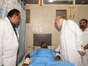 Supporting image for story: ‘I saw people dying in front of my eyes’ – lone Air India plane crash survivor