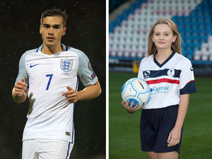 Supporting image for story: Spurs and England star Harry Winks sends message to young Telford player Lauren as she battle cancer