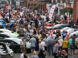 Supporting image for story: Bridgnorth Italian motors show raises £2,000 for air ambulance
