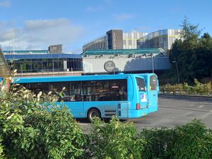 Arriva buses at Telford Bus Station. Picture: LDRS