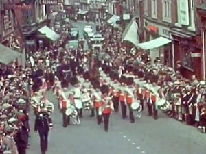 Supporting image for story: Watch: Float, float  on – back to the 1938 Shrewsbury Carnival