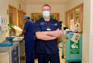 Dr Brian McKaig, deputy medical director at the Royal Wolverhampton NHS Trust, which runs New Cross