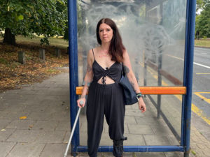 Supporting image for story: From crash survivor to TikTok storyteller - The 32-year-old hero who is encouraging road safety through her own tragic tales