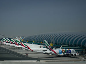 Supporting image for story: 'Life has fully returned': Dubai Airport 'busy' with passengers as UAE airspace partially open