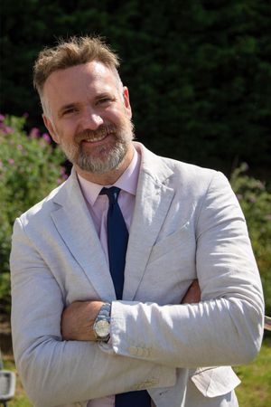 Charles Hanson, TV presenter and antiques expert who will open the new shop