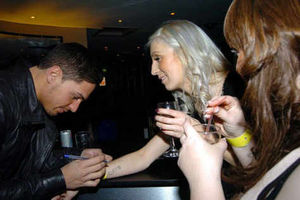 Supporting image for story: TOWIE star Mario Falcone a hit with Telford clubbers