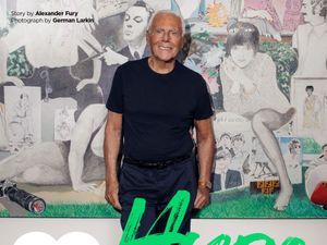 Supporting image for story: Giorgio Armani looks back and says he deserves more credit for his clothing
