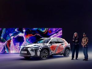 Supporting image for story: This is the world’s first tattooed car
