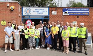 Rotarians and volunteers at the screening event last year.