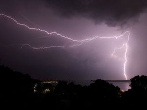 Supporting image for story: Thunderstorm warnings issued for much of UK