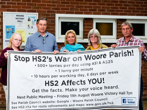 Supporting image for story: Call to use disused Shropshire rail line for HS2 traffic to save village roads