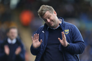 Karl Robinson the head coach / manager of Oxford United. (AMA)