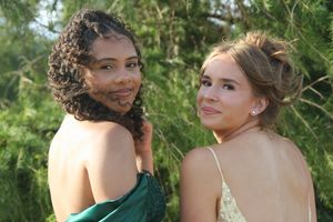 Amerah Haynes and Grace Hamplett