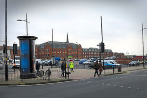 The site transformed a former car park