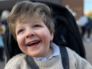 Supporting image for story: Three-year-old Nathaniel’s life ‘transformed’ by improvements in genetic tests