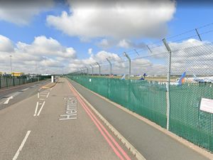 Supporting image for story: Man dies after crashing into barrier near Birmingham Airport runway