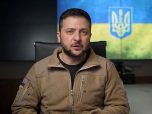 Supporting image for story: Ukraine reports Russians trying to storm Mariupol plant