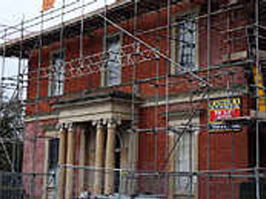 Supporting image for story: £50k work starts on lead-theft building