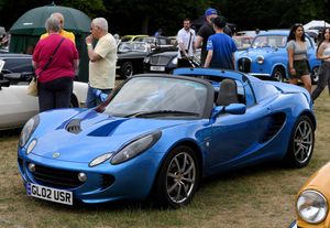 One of the classic cars on display at the Willenhall event