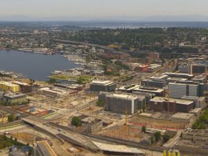 Supporting image for story: This time lapse video shows the astonishing change in the Seattle skyline