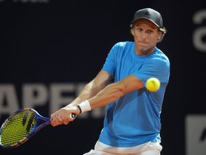 Supporting image for story: Diego Forlan’s pro tennis debut ends in defeat for former Uruguay forward