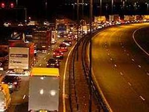 Supporting image for story: Fire causes M6 chaos