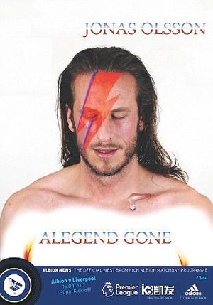 Jonas Olsson as David Bowie