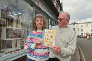 Judi and David Woodcock, owners of Raynbowzend. 