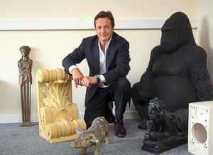 Simon Pearson of Jesmonite in Bishops Castle