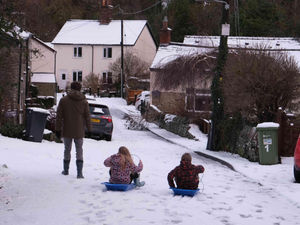 Supporting image for story: Storm Goretti effects being felt across Powys the morning after the snow fell