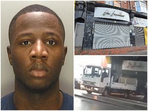 Supporting image for story: Thug jailed for part in £85k ram-raid on Jai Jewellers in Smethwick