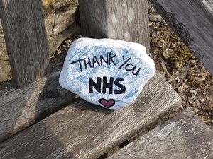 Supporting image for story: Painted stones bring joy to Diddlebury